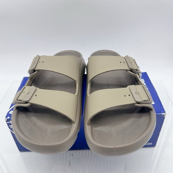 Birkenstock Mogami Terra Stealth 2 Strap Birko-Flor Slide Faded Khaki Mens EU 45 - Picture 5 of 11
